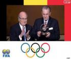 FIFA 2013 prezidentské ocenění za Jacques Rogge