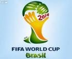 Logo Mistrovství světa ve fotbale 2014 v Brazílii