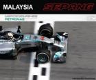 Lewis Hamilton vítěz Grand Prix Malajsie 2014