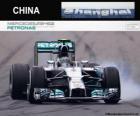 Nico Rosberg - Mercedes - Grand Prix Číny 2014, 2. klasifikované