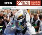 Lewis Hamilton, vítěz Grand Prix Španělska 2014