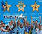 Manchester City, šampiona Premier League 2013-2014, England Football League