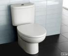 Moderní splachovací záchod, záchodové mísy či WC