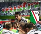 Legia Varšava, šampión polské fotbalové ligy Ekstraklasa 2013-2014