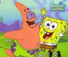 SpongeBob a Patrick velmi šťastný