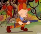 Elmer Fudd, lovec, který se snaží uštvat Bugs Bunny