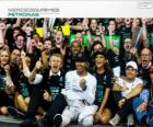 Lewis Hamilton, mistr světa F1 2014 s Mercedes