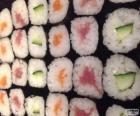 Miluška, varianta sushi