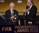 FIFA 2013 prezidentské ocenění za Hiroshi Kagawa