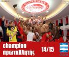 Olympiacos FC mistr 2014-2015