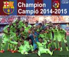 FC Barcelona, mistr 2014-2015