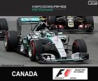 Nico Rosberg, Mercedes, Grand Prix Kanady 2015, druhé místo