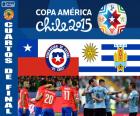 Čtvrtfinále, Chile vs Uruguaye, Copa America Chile 2015