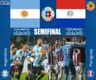 Semifinále Copa America 2015 Chile, Argentina vs Paraguay