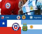 CHI - ARG, finálový Copa America 2015