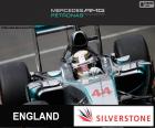 Lewis Hamilton slaví vítězství v Grand Prix Velké Británie 2015