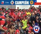 Chile, Copa America 2015 mistr