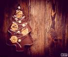 Čokoládové vánoční strom