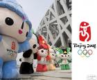 Loga a maskoti olympijských her v Pekingu 2008, Beibei, Jingjing, Huanhuan, Jingjing a Nini, kde se zúčastnili 10942 sportovci z 204 zemí