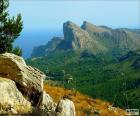 Pohled z půdy Cap de Formentor, Mallorca