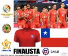 Chile, druhým finalistou Copa América Centenario 2016, poté, co porazil Kolumbie