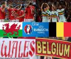 Wales-BE, čtvrtfinále Euro 2016