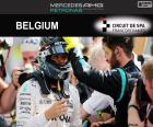 Nico Rosberg slaví šesté vítězství v sezóně v belgické Grand Prix 2016