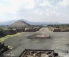 Pre-hispánské město Teotihuacán