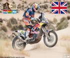 Mistr Moto Sam Sunderland 2017 Dakar