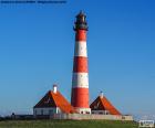 Maják Westerheversand se nachází v Westerhever, Schleswig-Holstein, Německo. Považován za jeden z nejznámějších majáky v severním Německu, byl postaven v roce 1908