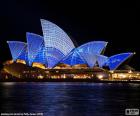Opera v Sydney v noci