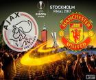 Ajax vs Manchester United. Finále Evropské ligy 2016-2017, na 24. května na stadionu Friends Arena ve Stockholmu (Švédsko)