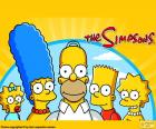 Celá rodina Simpson