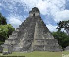 Tikal chrám I., Guatemala