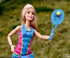 Barbie s tenisem