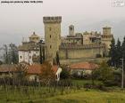 Výraz Vigoleno hrad, Itálie