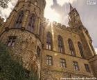 Detail z Hohenzollern hrad, Německo