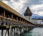 Kapellbrücke, Švýcarsko