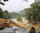 Kaskády Agua Azul, Mexiko