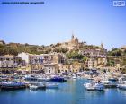 Ghajnsielem je historické a turistické město z přístavu Mġarr, Gozo, Malta