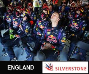 Puzle Red Bull, Silverstone, 2013