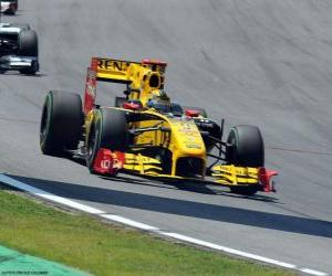 Puzle Robert Kubica - Renault - Interlagos 2010