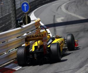 Puzle Robert Kubica - Renault - Monte-Carlo 2010