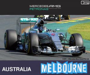 Puzle Rosberg G.P Austrálie 2015