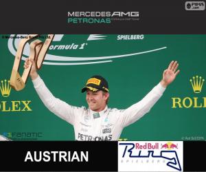 Puzle Rosberg G.P. Rakousko 2015