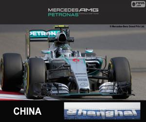 Puzle Rosberg G.P Číny 2015