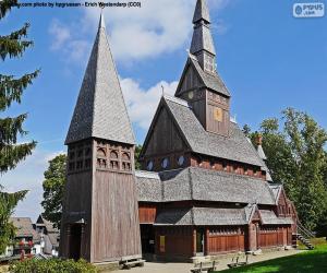 Puzle Roubený kostel, Německo