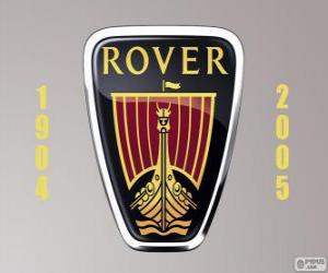 Puzle Rover logo byl výrobce automobilů, Velká Británie