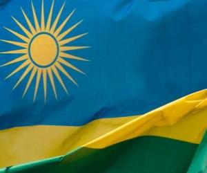 Puzle Rwandská vlajka