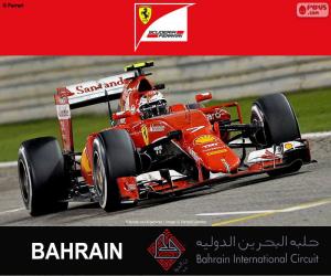 Puzle Räikkönen G.P. Bahrajn 2015